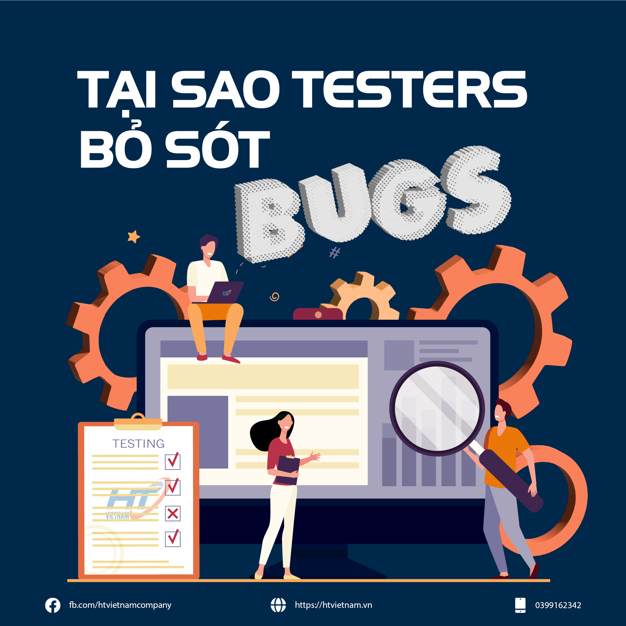 Tại sao Testers lại bỏ sót bugs?